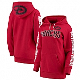 Women Arizona Diamondbacks G III 4Her by Carl Banks Extra Innings Pullover Hoodie Red,baseball caps,new era cap wholesale,wholesale hats